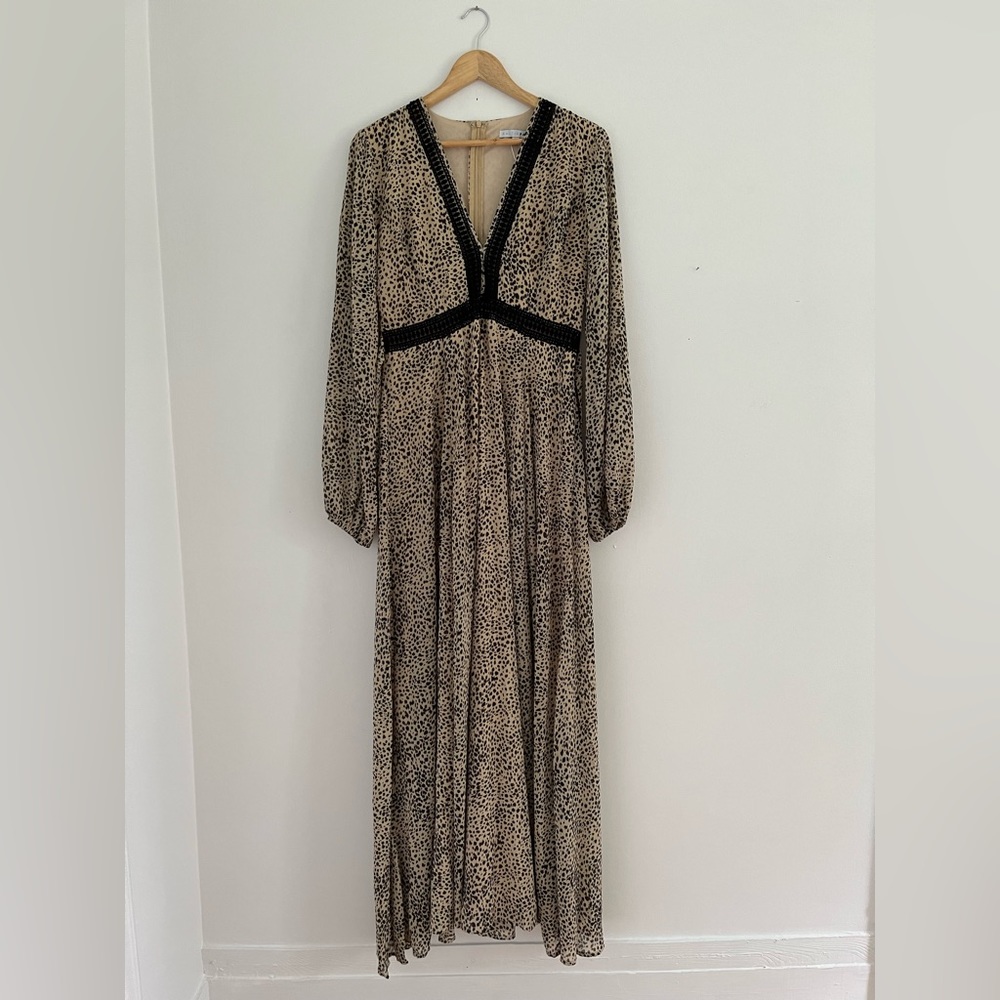 Baltic Born Cha Cha print evening dress